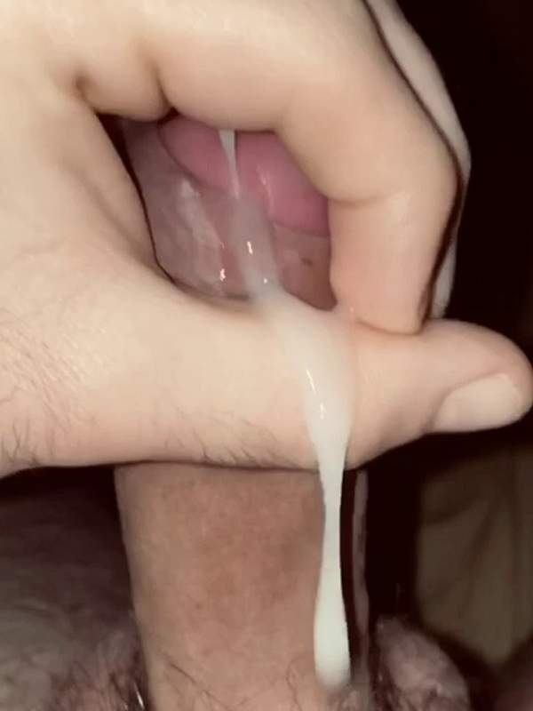 Mein Schwanz wird mit Sahne bestanden - ein geiles cumshot Video