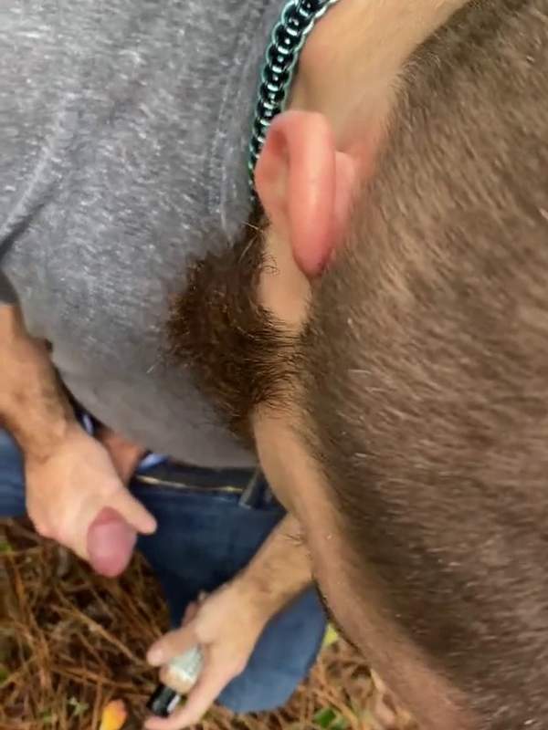 Ich bin hart und zuckert ab - Natur macht meinen Orgasmus mit