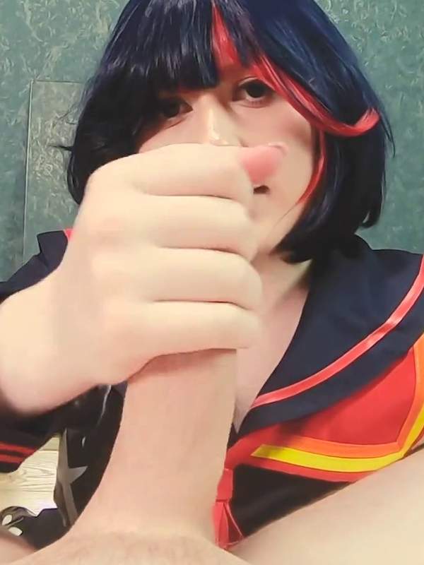 Spooky Boogie - Ryuko Matoi wird von ihrem Lehrer in alle Löcher gefickt bis zum Analcreampie